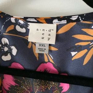 a new day Tops - Tie waist top (xxl) a new day Tops - Tie waist top (xxl)